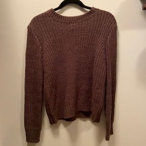 Forever 21 Army green/Brown sweater